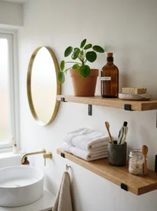 Matte finishes adding modern touch to bathroom