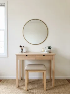 Budget-friendly DIY vanity setup