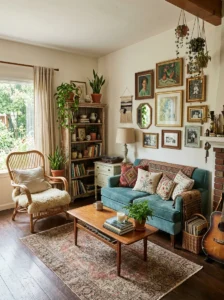 Imperfect styling adding charm to home