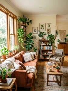 Indoor plants making home feel lively