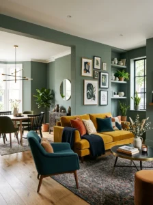 Unexpected color combinations in home decor