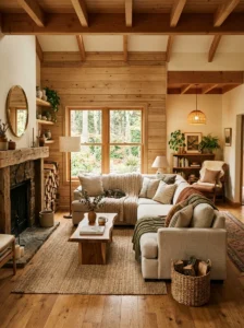 Minimal decor creating clean and calm space