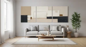 Statement wall art decor