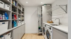 Functional utility room layout design