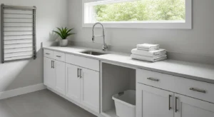 Utility room folding station