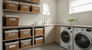 Laundry baskets for sorting clothes efficiently