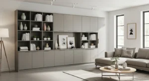 Built-in storage for organized home interior