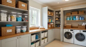 Utility room storage ideas