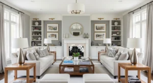 Symmetry interior design