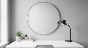 Budget-friendly vanity setup that looks stylish