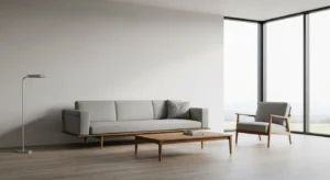 Clean line furniture decor