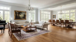 Timeless flooring home design