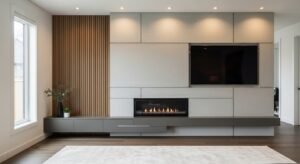 Living room focal point modern interior design