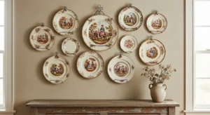 Wall hanging plates decor