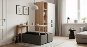 Multi-functional furniture for small apartment