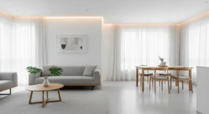 Clutter free home decor