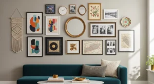 Mixed style wall decor