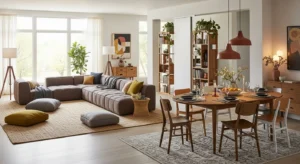 Flexible home decor layout