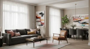 Consistent color scheme interior