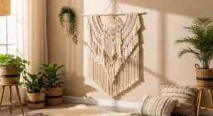 Fabric wall decor tapestry