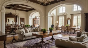 Architectural features interior