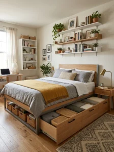 Smart storage in NYC apartment