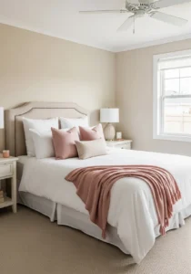 Personal decor details in cute cozy room