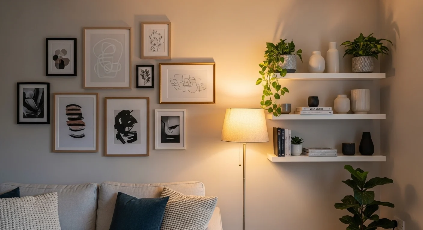 Stylish home wall decor ideas with modern interior design