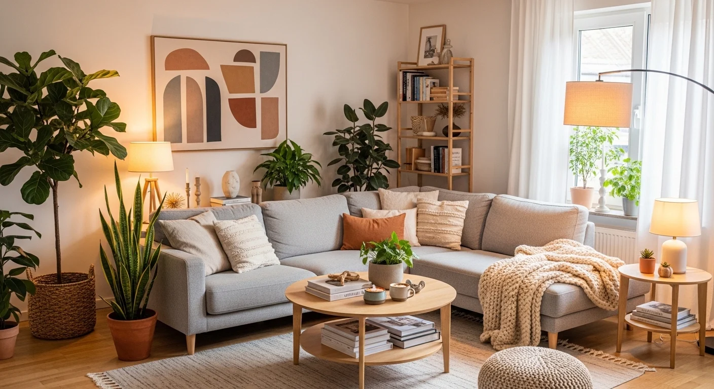 Stylish living room decor ideas with modern cozy interior