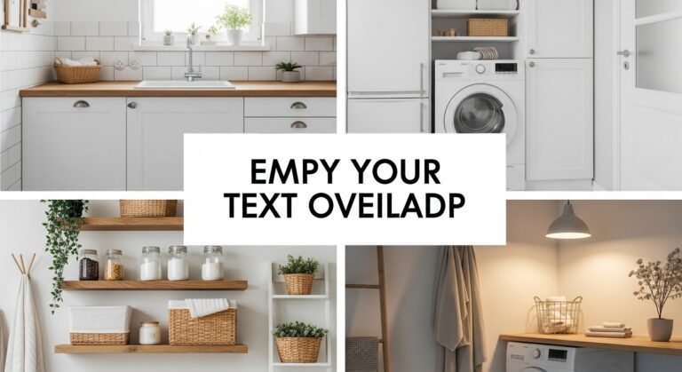 Dream laundry room ideas with modern, cozy, and stylish storage setups